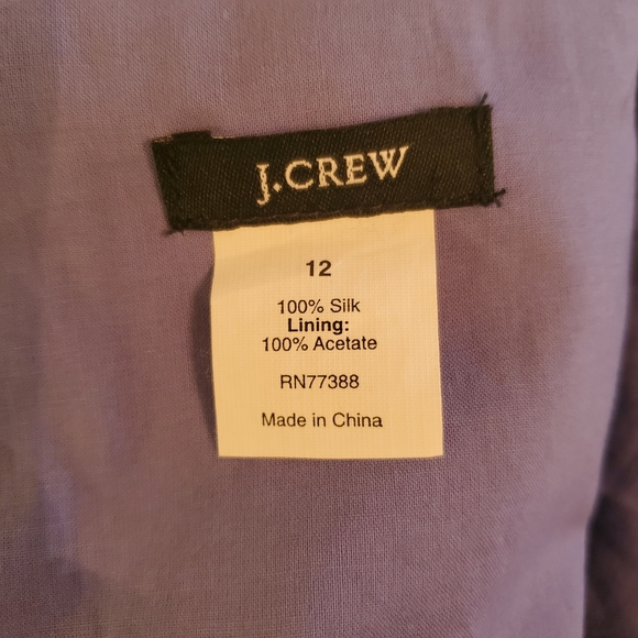 J Crew 100% Silk Sleeveless Dress (14) - Picture 5 of 5
